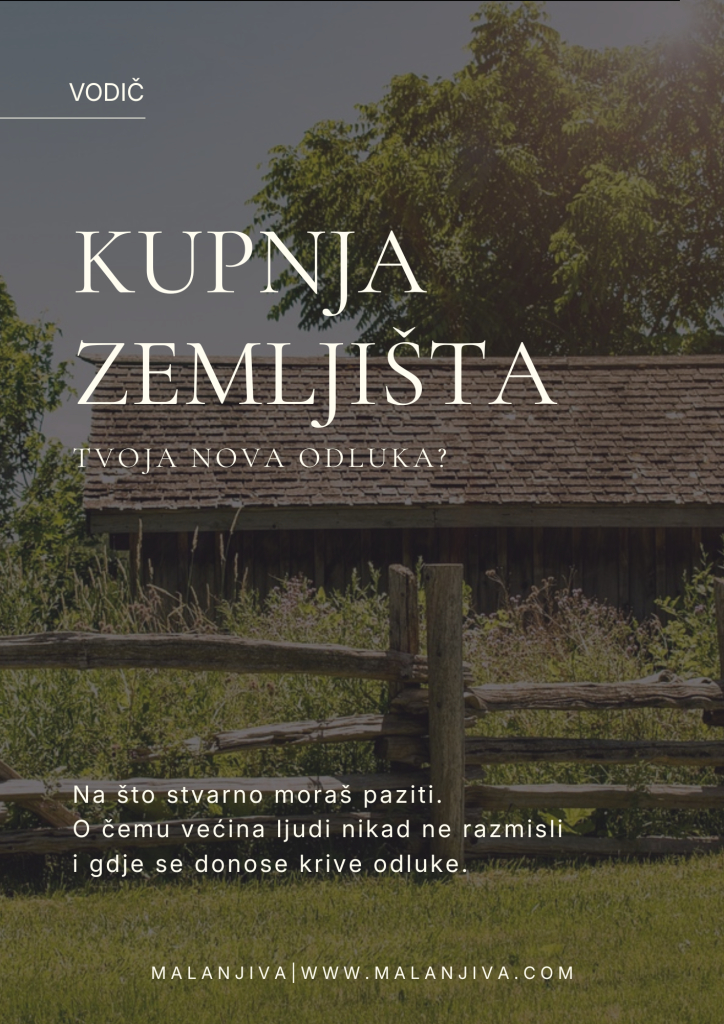 Kupnja zemljišta besplatni vodič